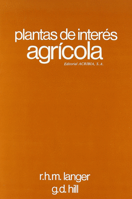 PLANTAS DE INTERÉS AGRÍCOLA