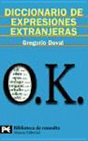 DICCIONARIO DE EXPRESIONES EXTRANJERAS