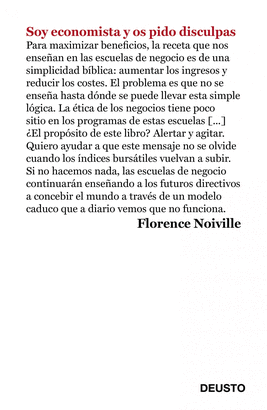 SOY ECONOMISTA Y OS PIDO DISCULPAS (NOIVILLE)