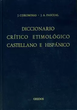 DICCIONARIO CRÍTICO ETIMOLÓGICO G-MA
