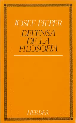 DEFENSA DE LA FILOSOFIA