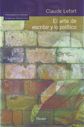 ARTE DE ESCRIBIR Y LO POLITICO, EL