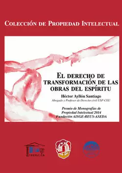 DERECHO DE TRANSFORMACION DE LAS OBRAS DEL ESPIRITU, EL