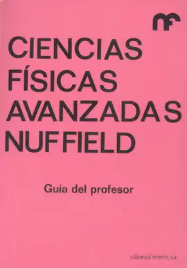 FÍSICA AVANZADA. MANUAL DEL PROFESOR.    1984