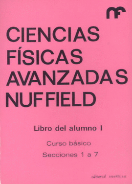 CIENCIAS FÍSICAS AVANZADAS. LIBRO DEL ALUMNO I.   1984