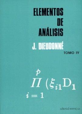 ELEMENTOS DE ANÁLISIS. TOMO IV.   1983