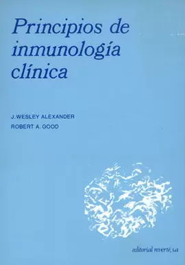 PRINCIPIOS DE INMUNOLOGÍA CLÍNICA.    1980