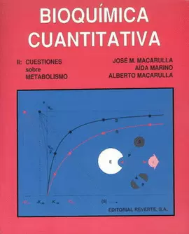 BIOQUÍMICA CUANTITATIVA. VOL. II.CUESTIONES SOBRE METABOLISMO.   1992