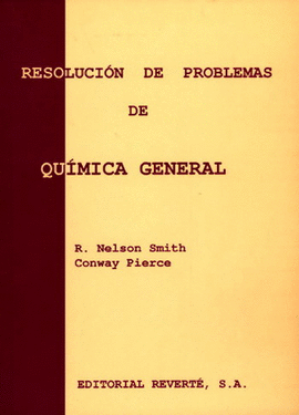 RESOLUCIÓN DE PROBLEMAS DE QUÍMICA GENERAL.    1991