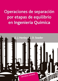 OPERACIONES DE SEPARACIÓN POR ETAPAS  DE EQUILIBRIO EN INGENIERÍA QUÍMICA.    1988