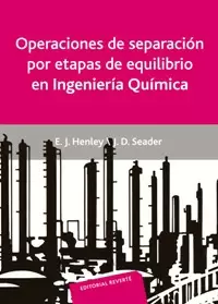 OPERACIONES DE SEPARACIÓN POR ETAPAS  DE EQUILIBRIO EN INGENIERÍA QUÍMICA.    1988