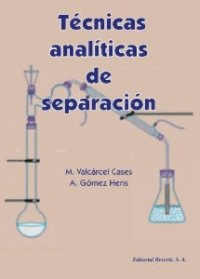 TÉCNICAS ANALÍTICAS DE SEPARACIÓN.   1988
