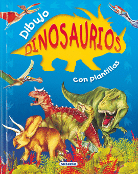 DIBUJO DINOSAURIOS CON PLANTILLAS