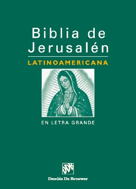 BIBLIA DE JERUSALÉN LATINOAMERICANA EN LETRA GRANDE