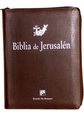 BIBLIA DE JERUSALÉN 4ª EDICIÓN MANUAL TOTALMENTE REVISADA - FUNDA DE CREMALLERA