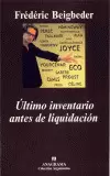 ULTIMO INVENTARIO ANTES DE LIQUIDACIÃN
