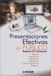 PRESENTACIONES EFECTIVAS EN PUBLICO