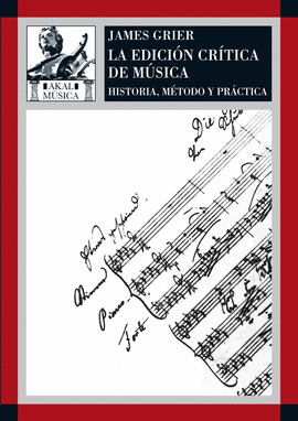 LA EDICIÓN CRÍTICA DE LA MÚSICA