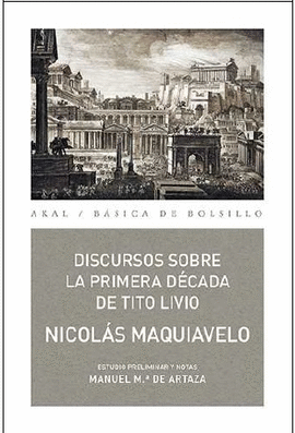 DISCURSOS SOBRE LA PRIMERA DÉCADA DE TITO LIVIO