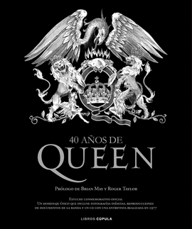 40 AÑOS QUEEN - ESTUCHE CONMEMORATIVO OFICIAL. UN HOMENAJE UNICO QUE INCLUYE FOTOGRAFIAS INEDITAS, R