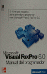 MS VISUAL FOXPRO 6.0,MANUAL DEL PROGRAMADOR