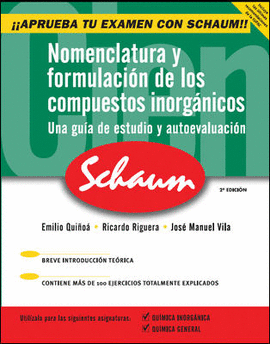 NOMENCLATURA Y FORMULACION DE LOS COMPUESTOS INORGANICOS