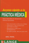 ACCESO RAPIDO A LA PRACTICA MEDICINA- LANGE