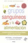 GRUPOS SANGUINEOS Y LA ALIMENTACION, LOS......