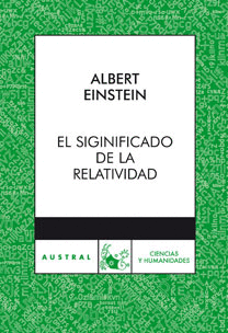 SIGNIFICADO DE LA RELATIVIDAD (AUSTRAL)