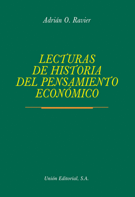 LECTURAS DE HISTORIA DEL PENSAMIENTO ECONÓMICO