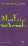 MANIFIESTO SUBNORMAL