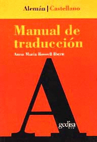 MANUAL DE TRADUCCION ALEMAN-CASTELLANO