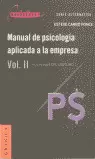 MANUAL DE PSICOLOGÍA APLICADA A LA EMPRESA VOL. II