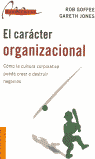 EL CARÁCTER ORGANIZACIONAL