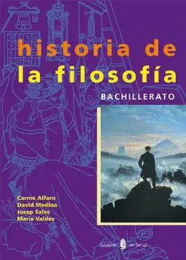 HISTORIA DE LA FILOSOFÍA. SEGUNDO CURSO. LIBRO DEL ALUMNO