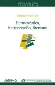 HERMENEUTICA INTERPRETACION LITERATURA
