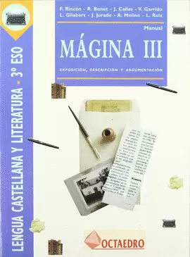 MÁGINA, MANUAL DE LENGUA, 3 ESO