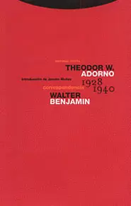 CORRESPONDENCIA 1928-1940 ADORNO BENJAMIN