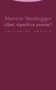 ¿QUE SIGNIFICA PENSAR ?