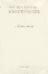 ESCRITOS SOBRE SCHOPENHAUER