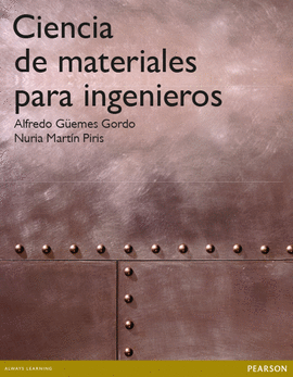 CIENCIA DE MATERIALES PARA INGENIEROS, 1/ED.