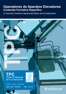 TPC - OPERADORES DE APARATOS ELEVADORES - CONTENIDO FORMATIVO ESPECÍFICO