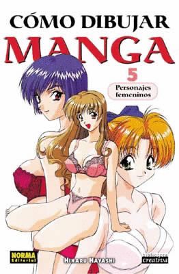 COMO DIBUJAR MANGA 5 PERSONAJES FEMENIN