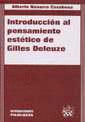INTRODUCCION AL PENSAMIENTO ESTETICO DE GILLES DELEUZE