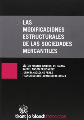 MODIFICACIONES ESTRUCTURALES DE LAS SOCIEDADES MERCANTILES, LAS