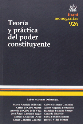 TEORIA Y PRACTICA DEL PODER CONSTITUYENTE
