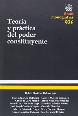 TEORIA Y PRACTICA DEL PODER CONSTITUYENTE