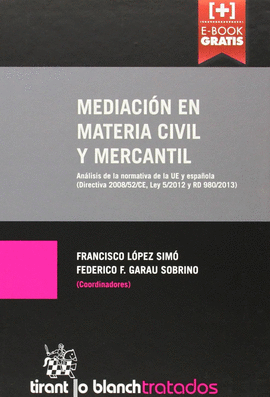 MEDIACION EN MATERIA CIVIL Y MERCANTIL