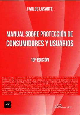 MANUAL SOBRE PROTECCIÓN DE CONSUMIDORES Y USUARIOS