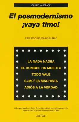 POSMODERNISMO ¡VAYA TIMO!, EL